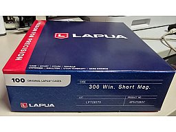 100St. Lapua Hülsen 300 Win. Short Mag. - NEU