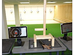 kleinerer Auflageständer, Schießhilfe, Stativ, Schießauflage für Gewehr u. Pistole Schützen Zirbe