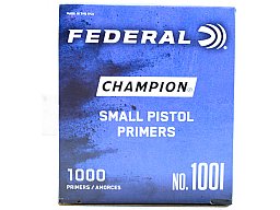 5.000 Zündhütchen FEDERAL Zünder S.P. Small Pistol #100 FED100 > 1000St. IPSC Revolver WEICH NEU