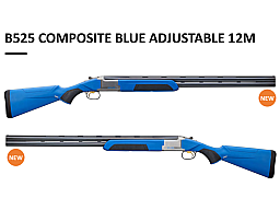 Sondermodell Browning B525 Composite Blau verst. Backe 12/76 LL 71 cm NEU WAFFEN FLÜHR ANSBACH