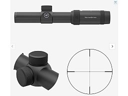 Vector Optics SCOC-28 Forester JR 1-4x24 SFP - Montage für 21mm Picatinny/Weaver - für Kal .308
