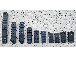 10 x Picatinny Weaver Schiene Rail Set Konvolut