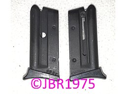 2 Stück Walther OSP Magazin .22kurz / .22short / KK 5 Schuss altes Modell