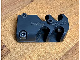 Roedale 5/8-24" Mündungsbremse für Kaliber bis 6,5 mm, ideal für Tikka T3 CTR, Bergara B14, Rem 700