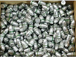 500 Stück NEUE BALLEUROPE BLEI Geschosse .356 9mm 124gr 8g RN-BB mit Fettrille Blei Rundkopf 0910FB