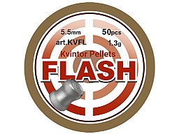 Kvintor Flash Kwintor Flash Knall Diabolos 5,5 mm .22 50 Stück 1,3 Gramm für Luftgewehr Luftpistolen