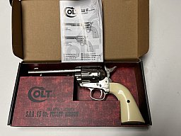 Colt Single Action Army .45-5.5" Nickel/Pearl 4,5 mm Diabolo
