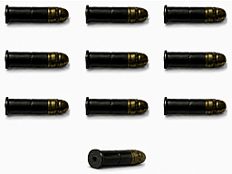 Trainingspatrone Pufferpatronen Dummy, .22lr, 10 Stück