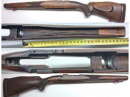 Schaft Holz für Mauser M98 Jagdschaft für 98 er System 8x57JS, Bohrungsabstand, System ca. 197,5 mm