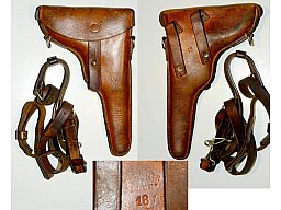 original schweizer Pistolentasche zur Luger 06