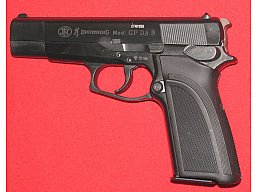 Umarex Schreckschuss - Pistole, eine Umarex BROWNING Mod. GP DA 9 mit der PTB 592 in 9mm P.A. Knall