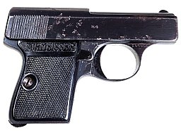 Westentaschenpistole, C.G. Haenel, Schmeisser Modell II, 6,35mm Browning