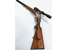 Bockbüchsflinte Gebr. Merkel Suhl Kal. 7x57R / 16/70 mit Zf