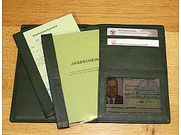 ***Leder Brieftasche-GRÜN oder BRAUN***Jagdschein Etui aus Leder in GRÜN oder BRAUN***