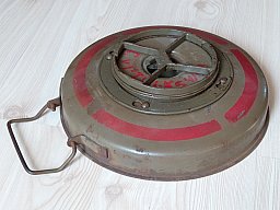 Panzerabwehrmine PT Mi-K, CSSR, Tellermine, Mine, Panzermine, Tschechoslowakei