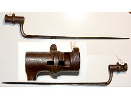 Tüllenbajonett, Klngenlänge 38,5 cm