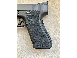 GLOCK Anti-Rutsch Sticker / Griff-Aufkleber / Griffschale Aufsatz gefertigt f. folg. Glock Modelle