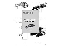 Nachdruck TDv Infrarot-Fernrohr FERO 51 Bundeswehr