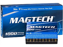 1.000 x Magtech 9 1/2, LR Zündhütchen