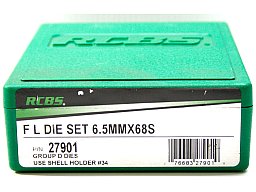 RCBS Langwaffenmatrizensatz Full Length 2-Die-Set GROUP D 6,5x68 6.5x68 6,5 x 68 6.5 x 68 NEU #27901