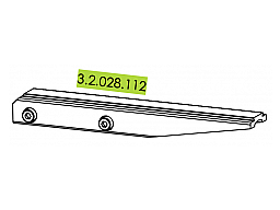 Feinwerkbau Visierrückverlagerung 14 cm für Aufgelegtschießen