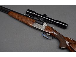 Ferlacher Ferlach Sodia Bockbüchsflinte, Kaliber 12/70 5,6x57R, ZF Zeiss 1,5-6x42 Abs.1, gut