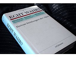 ECHT WAR ? - Kuriose Meldungen der dpa A. Mehlhose