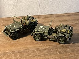 Willys Jeep (2) US Army 1/35 Metall …