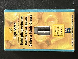 .308 Hohlspitzgeschosse 200 gn 100 Stk