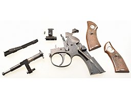 Konvolut freie Teile zum EM-GE / Gerstenberger & Eberwein 4mm Revolver Modell 41 rl