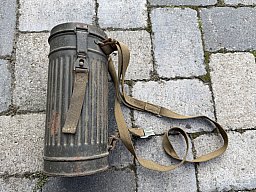 Alte Wehrmachts Gasmaske