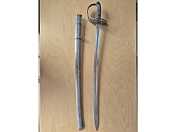 Österreicher Offizierssäbel Modell: M1869, guter Zustand