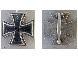 Eisernes Kreuz 1. Klasse 1870 WW1. herst. Godet