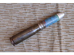 2cm 151/20 Patrone Brand Bordmunition FW190 BF109Luftwaffe 2.Weltkrieg Deko Munition