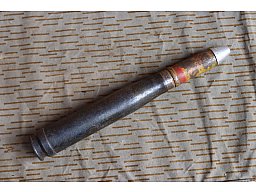 2cm Flak 38 Patrone 2.Weltkrieg Deko Munition