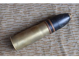 37mm Deko Patrone Frankreich 1.Weltkrieg 1917