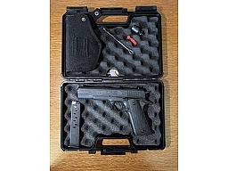 Colt Government 1911 A1 9mm PAK schwarz - neuwertig, komplett mit Koffer