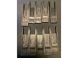 Militaria WW2 10x Kurvenstück Mauser 98k
