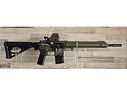Neuware - Schmeisser AR15 M4FL Sport OD Green 14,5" .223Rem. mit Zieloptik - versandkostenfrei !