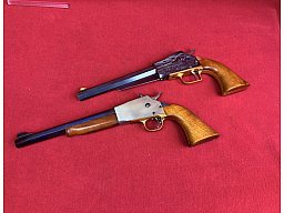 2x Tingle Pistolen, Palmetto u. Armi San Marco, .44BP, .36BP