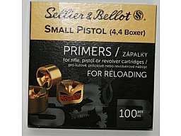Sellier&Bellot Zündhütchen Small Pistol S.P. 1.000 Stück > S+B S&B ! Endlich lieferbar ! 4,4SP Boxer