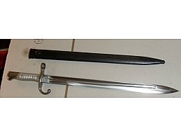 Argentinien, Bajonett Modell 1891 mit Aluminiumgriff