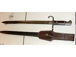 Argentinien Bajonett M1909 für Mauser Infanterie Gewehr, Weyersberg