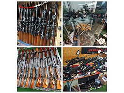 RIESEN Druckluft Waffen SAMMLUNG / Zubehör / Outdoor .... Tel. 07356-9509284