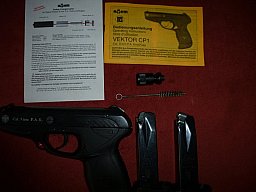 Röhm CP 1, Kal. 9 mm P.A. Knall