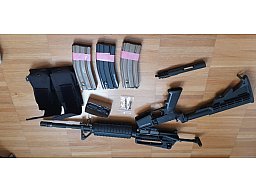 WE M4 GBB, Gas Blow Back, Vollstahl, wie M16, kein AK 47, 98k, MP 40 Mp44