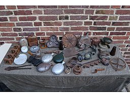 Militaria Konvolut Bodenfunde 1.Weltkrieg 2.WK Wehrmacht