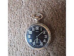 Taschenuhr "16.Mai 1940 Amsterdam" LAH.