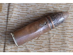Französiche 37mm Pom Pom Patrone mit Panzergranate 1.wk
