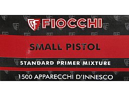 FIOCCHI S.P. BOXER Zündhütchen Small Pistol Zünder 1.500St. > vgl. FEDERAL #100 Geco 4152 CCI #500